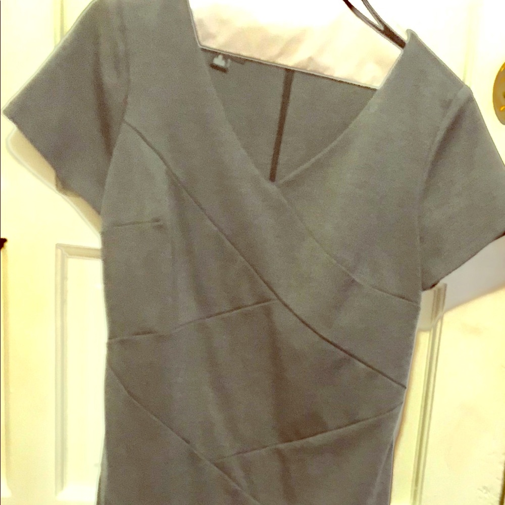 AB Stuido Dark Gray Dress, Size 6